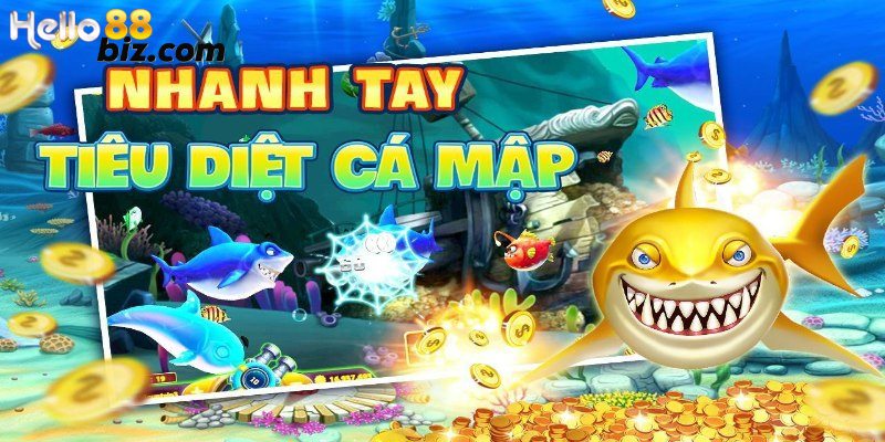 Game bắn cá Phát Phát Phát mới có công cụ bẫy cá mập